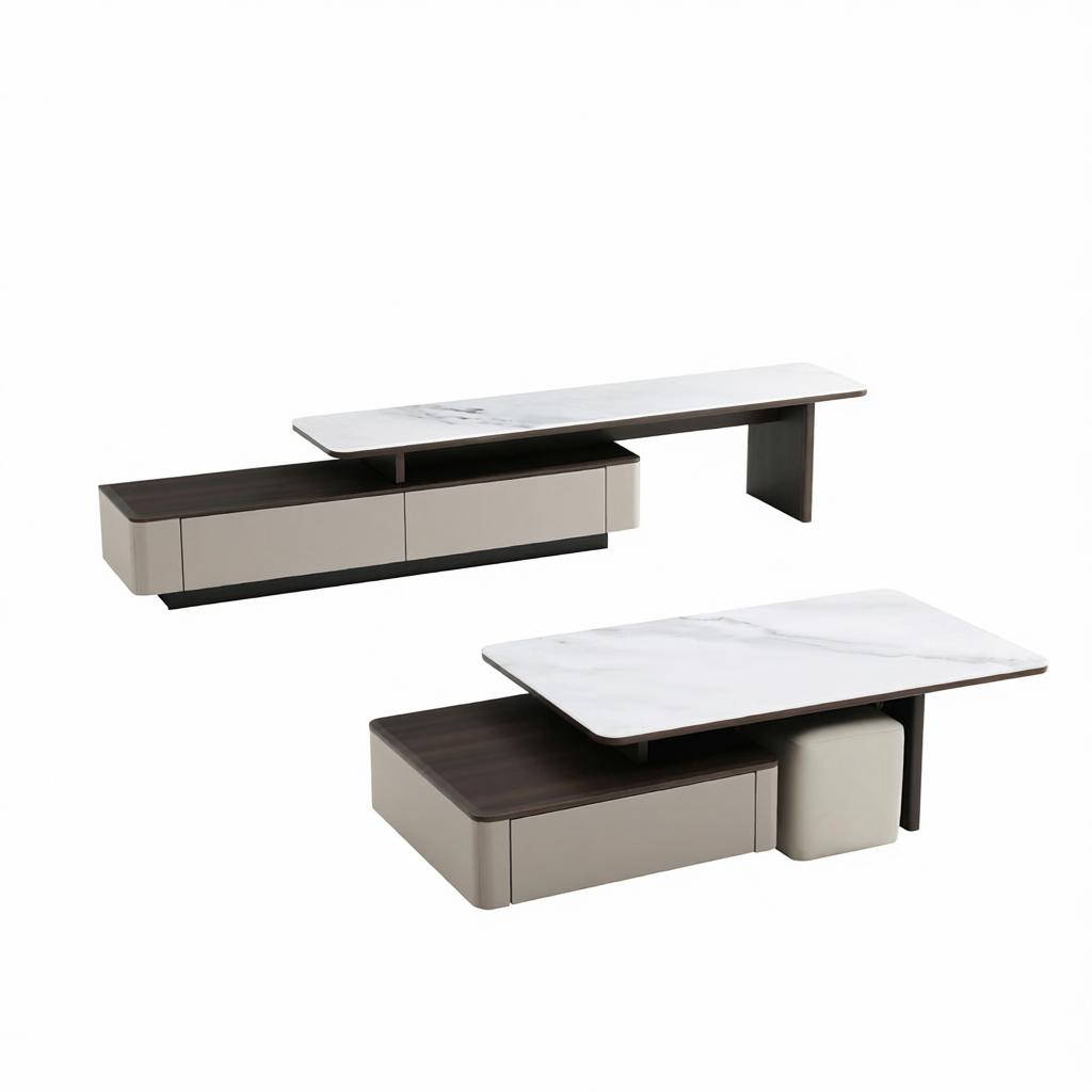 Coffee Table (Model 7151) and TV Stand (Model7151)