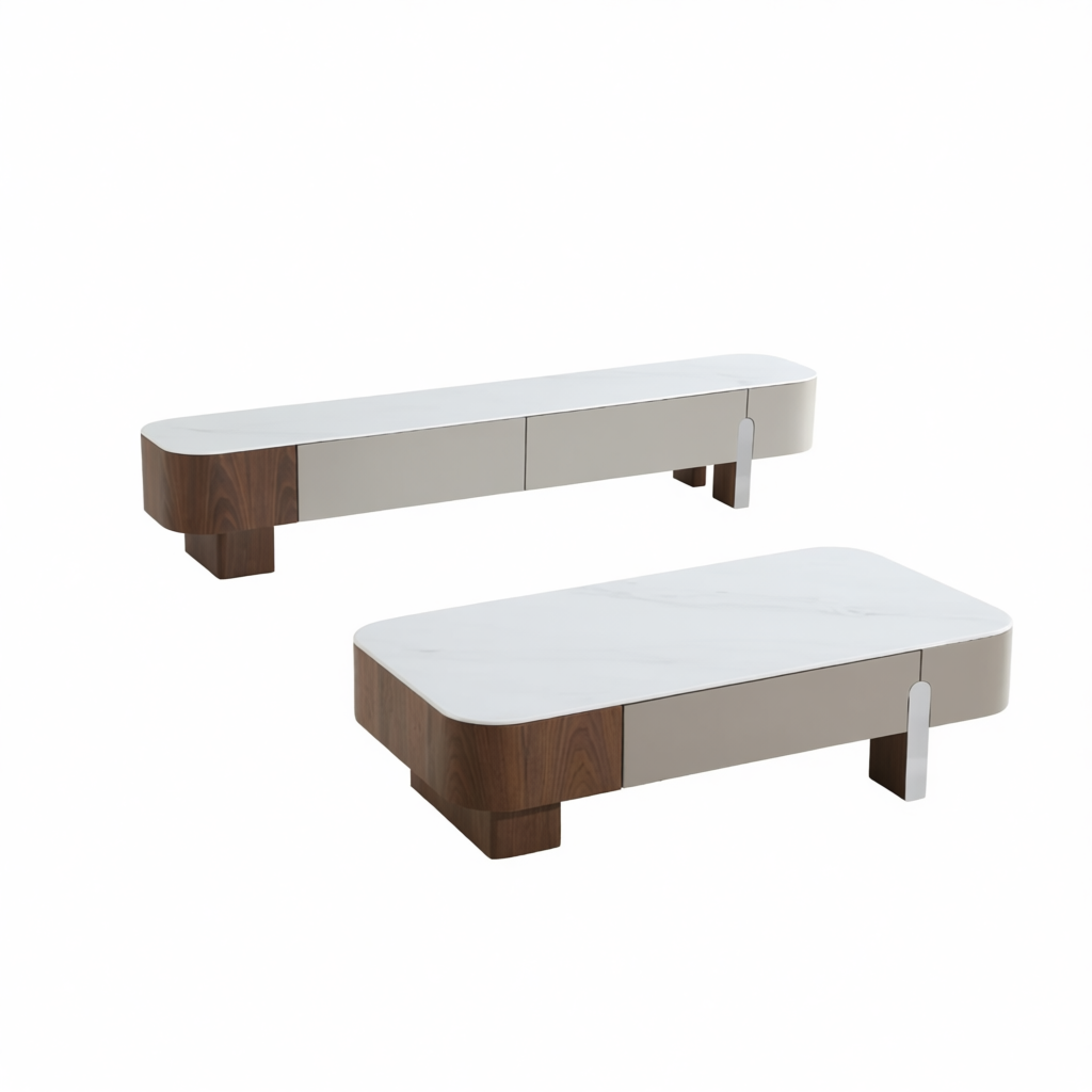 Coffee Table (Model 7152) and TV Stand (Model7152)