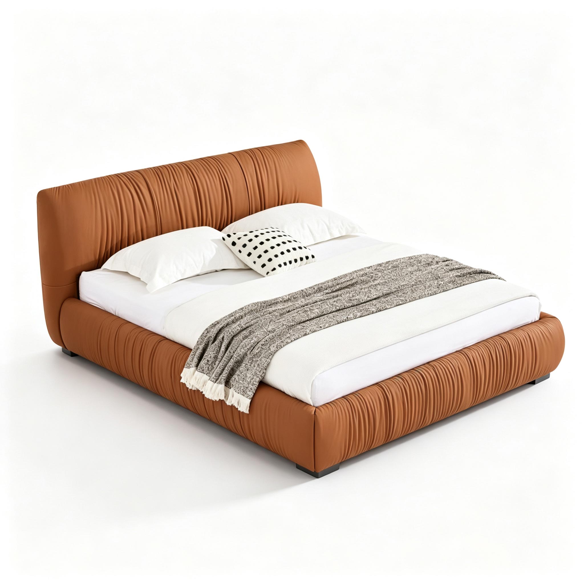 M2113 Leather Bed