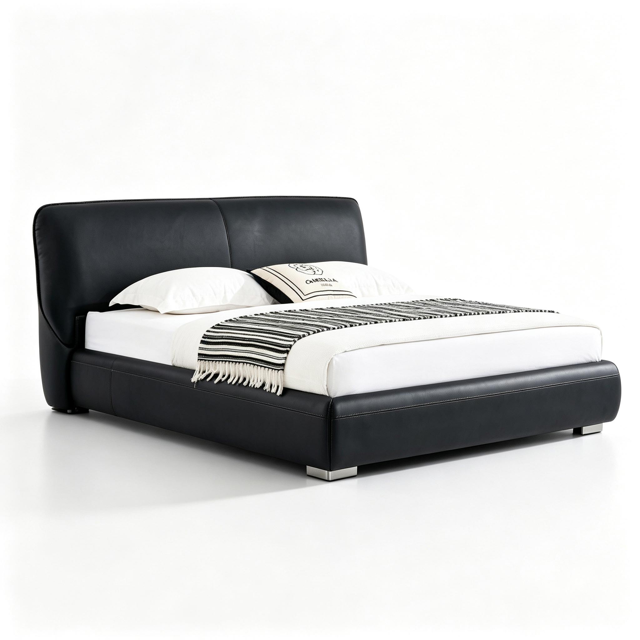 M2122 Leather Bed