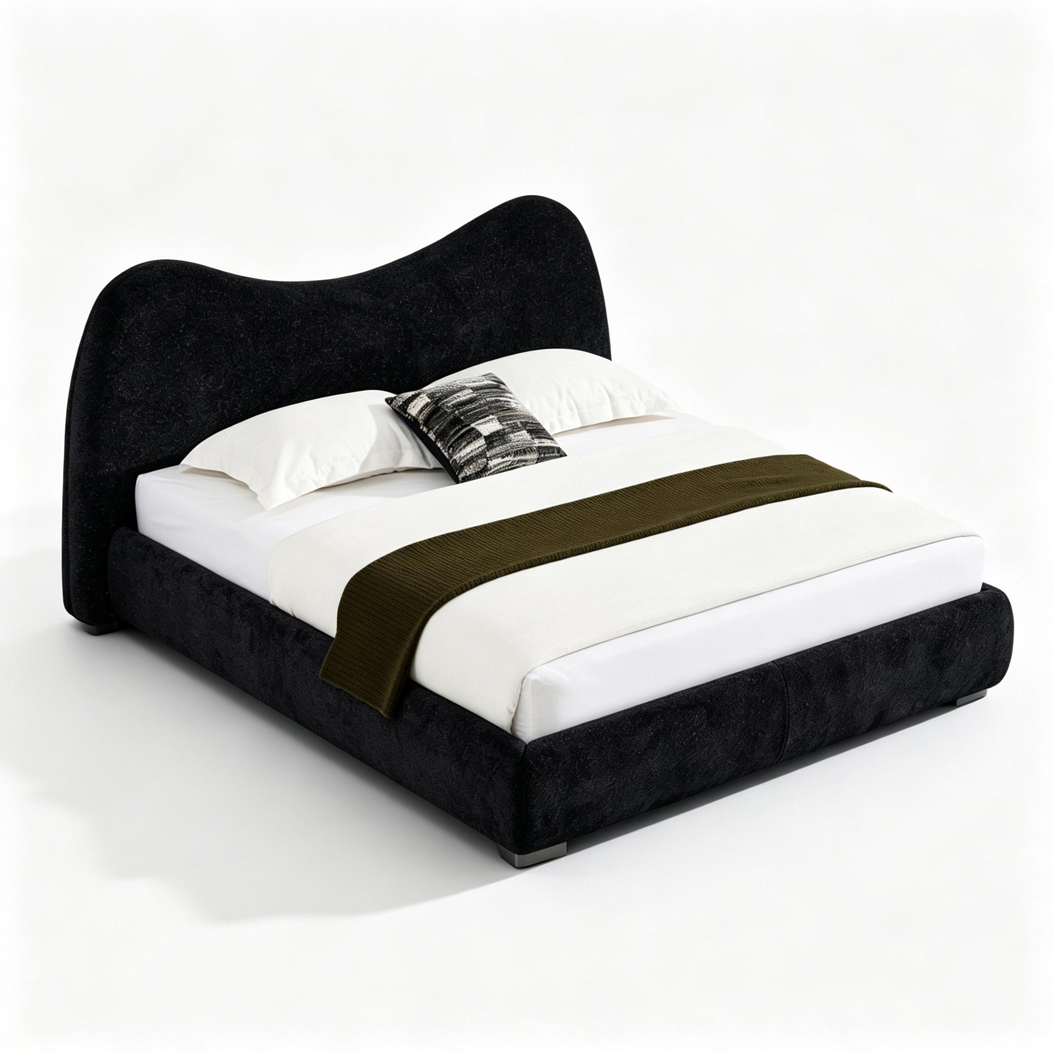 M2125 Leather Bed